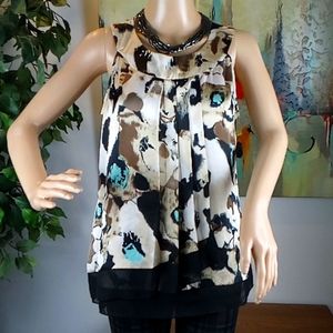 Zac & Rachel Satin Top, ladies size M